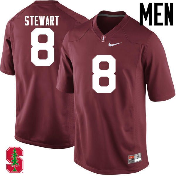 Men Stanford Cardinal #8 DOnald Stewart College Football Jerseys Sale-Cardinal